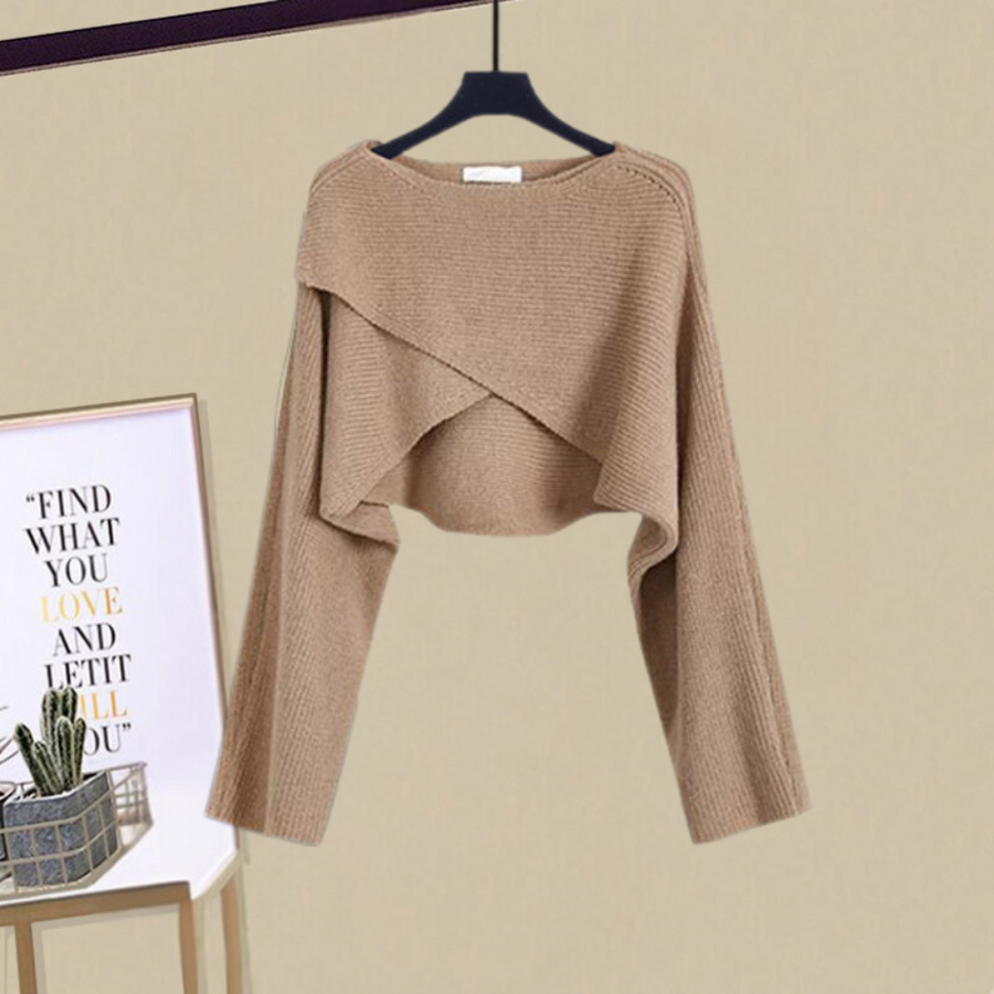 ENRICA – ELEGANTES STRICKKLEID SET