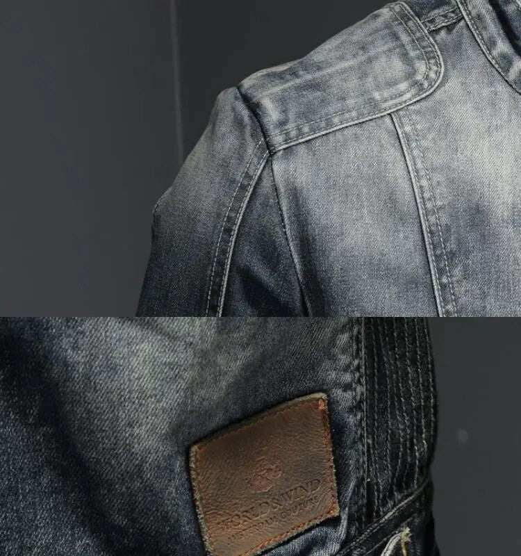 Matteo™ - Retro Denim Jacke